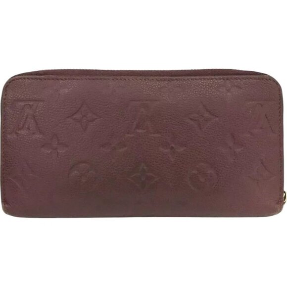 981242BN (L3) Louis Vuitton Wallet Long Purple Monogram Empreinte - Picture 2 of 9
